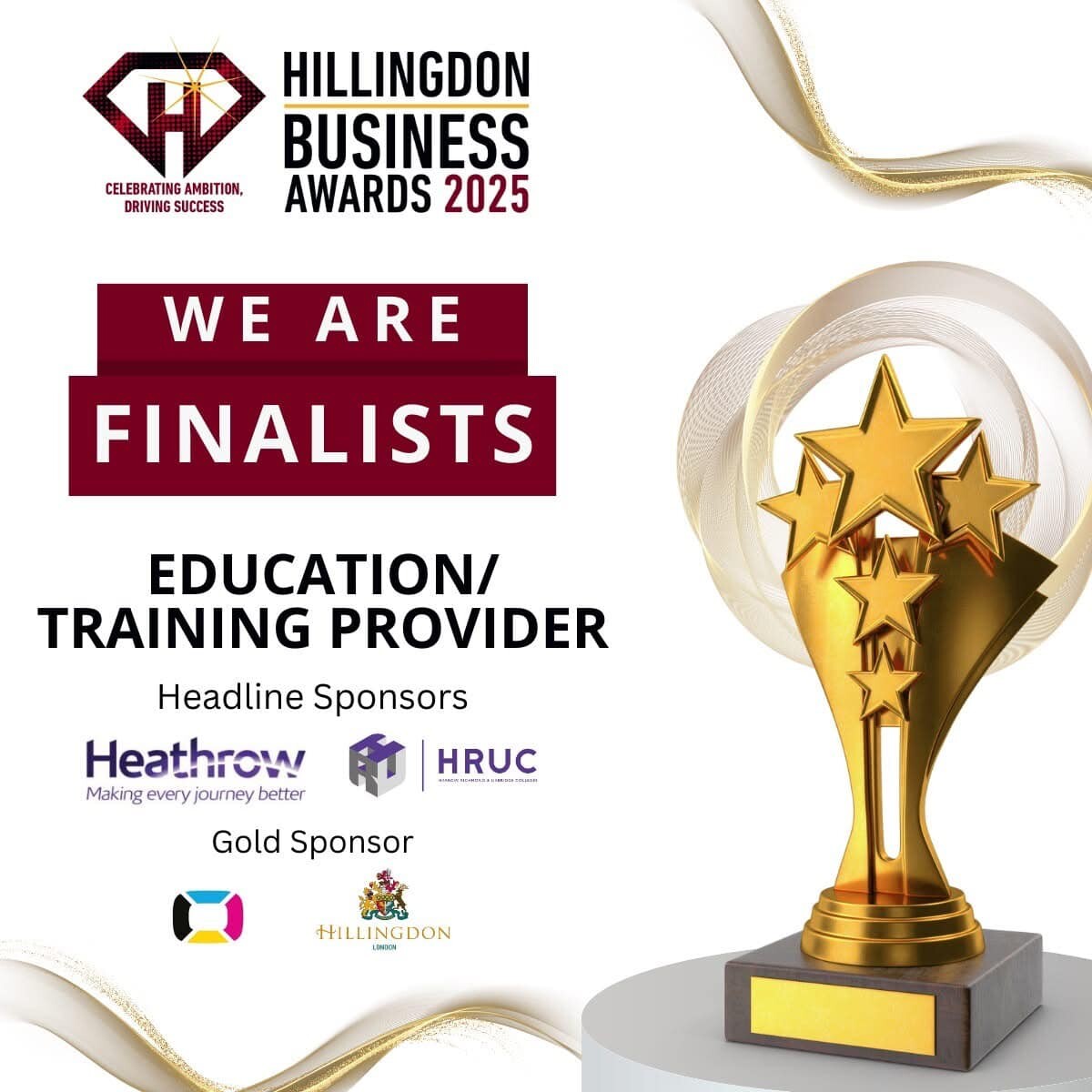 We’re thrilled to announce that  St. Mary’s Ukrainian School has been selected as a finalist in the Education and Training Provider category at this year’s prestigious Hillingdon Chamber of Commerce  Awards 2025!